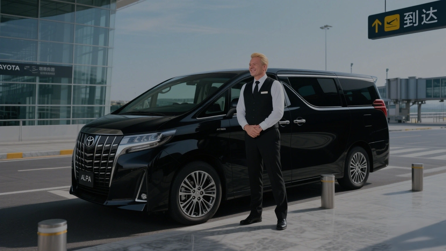 Luxury Toyota Alphard interior placeholder